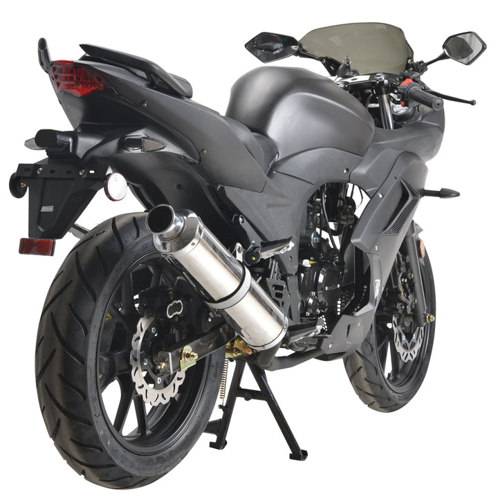 125cc Motorcycle Gas Powered Bike Manual Transmission