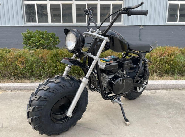 HHH Vitacci Mudstar 200 Offroad Motorcycle 200cc Street for Youth and Adults Pull Start Wide Tires Motorcycle Powersport