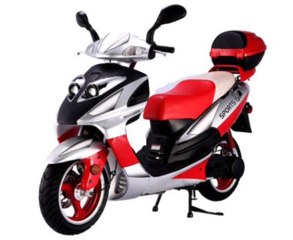 HHH 150cc Scooter Moped Street Gas Scooter 150cc Adult LANCER150 Gas Scooter with 13" Aluminum Wheels