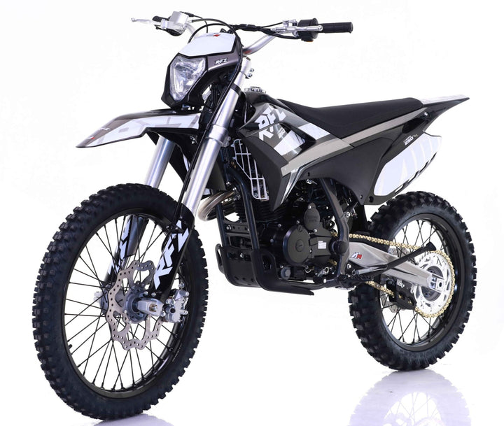 Motorcycle on a white background 125cc Motorcycle Gas Powered Bike Manual Transmission