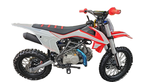 HHH X18 Upgraded Fully Automatic Deluxe 125cc Drit Bike 4-Stroke ‎Gas Powered Dirt Bike