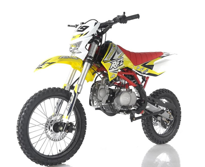 Adult Size-Apollo DBX19-125cc Dirt-Bike | CARB Approved for CA | Manual Clutch